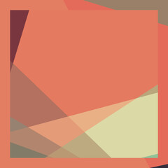 Obraz premium Abstract computational color Polygones background illustration