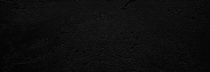 Grunge black Cement Wall Background. dark concrete Texture Background