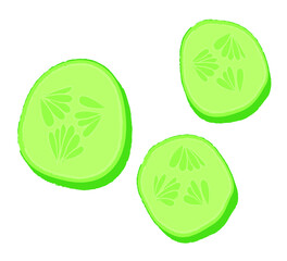 Векторная иллюстрация овощей для дизайна. Плоская векторная иллюстрация.Изолированный шаблон векторного значка.