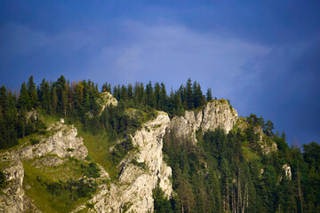 Fototapeta na wymiar Mountains cliffs