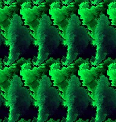 Green abstract patterned seamless background for wallpapers