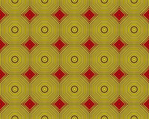 Illustration of seamless tile patterns