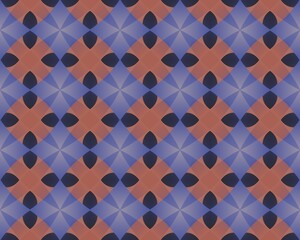 Illustration of seamless tile patterns