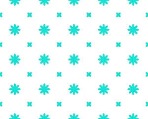 3d rendering of the beautiful seamless flower-like patterns background