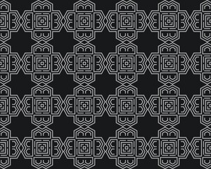 Illustration of seamless tile patterns