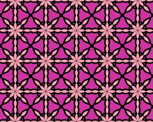 3D rendering illustration of a seamless tile pattern