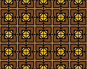 Illustration of seamless tile pattern - perfect for background or wallpaper