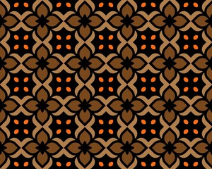 Seamless tile pattern in brown shades