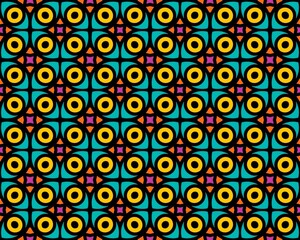 Illustration of seamless tile pattern - perfect for background or wallpaper