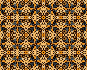 Seamless tile pattern in brown shades