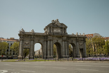 Obraz premium Puerta de Alcalá, Madrid