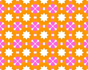 Illustration of a seamless tile pattern background