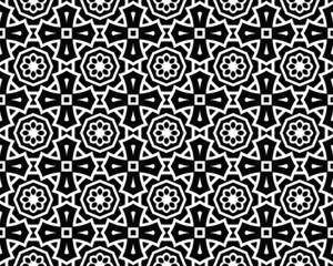 Seamless illustration of tile pattern for background or wallpaper