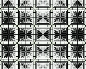 Fototapeta premium Seamless illustration of tile pattern for background or wallpaper