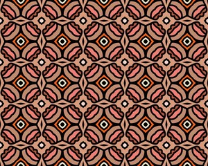 Seamless tile pattern in different colors