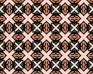 Seamless illustration of tile pattern for background or wallpaper