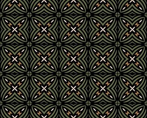 Seamless tile pattern in different colors