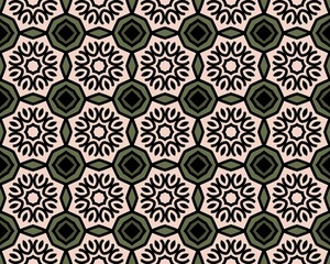 Seamless illustration of tile pattern for background or wallpaper