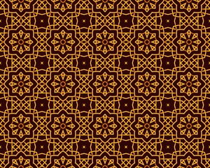 Seamless illustration of tile pattern for background or wallpaper