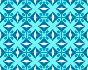 Fototapeta premium Seamless illustration of tile pattern for background or wallpaper
