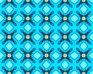 Fototapeta na wymiar Seamless illustration of tile pattern for background or wallpaper