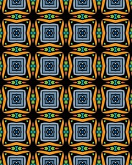 An Illustration of a seamless tile pattern used as wallpaper or background