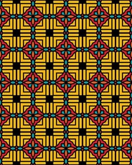 A vertical seamless tile pattern