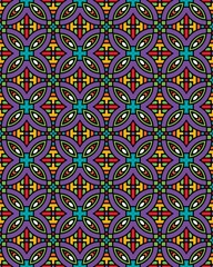 Fototapeta premium A vertical seamless tile pattern