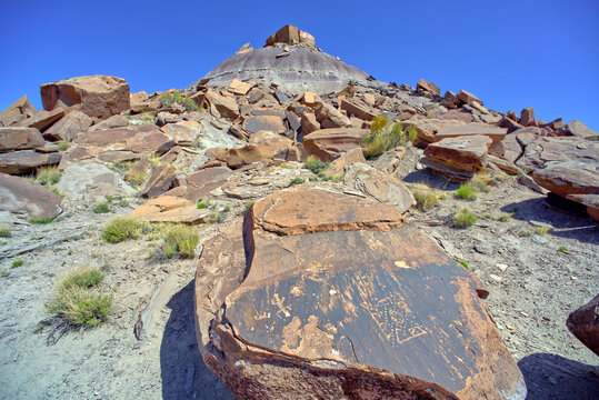 Petroglyphs of Martha's Butte AZ