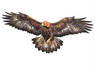 Golden eagle (Aquila chrysaetos)