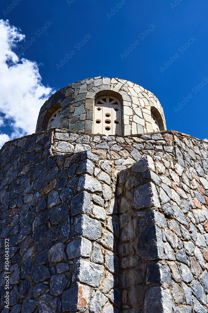 Poster Stone dome of the historic Byzantine church