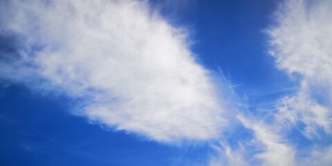 blue sky with clouds