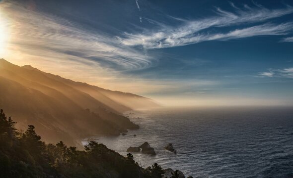 Big Sur at sunrise © James Sakaguchi