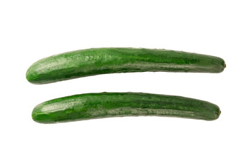 Cucumber isolated on white background