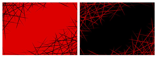 傷だらけのホラータッチのベクター背景（コピースペース）