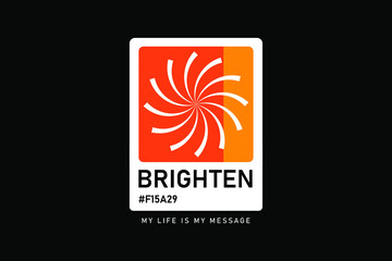 Creative streetwear clothing apparel typography style graphic design