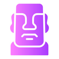 moai gradient icon
