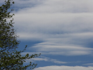 clouds in the sky