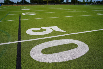Fototapeta premium corner of a football stadium