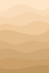 wavy sand background is suitable for room wall decoration or summer design element © Anwar Design