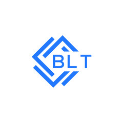 BLT technology letter logo design on white  background. BLT creative initials technology letter logo concept. BLT technology letter design.