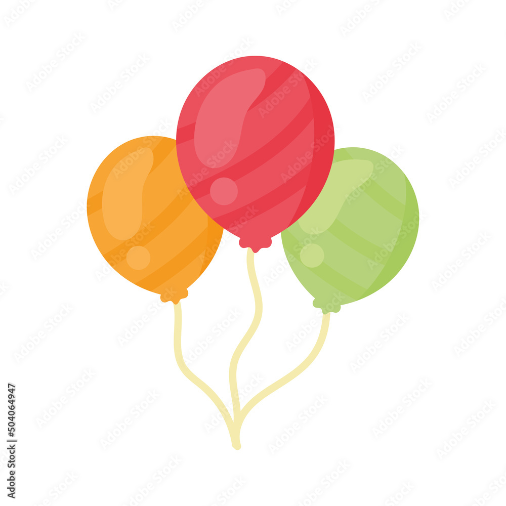 Poster balloons helium float