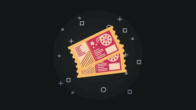 cinema tickets entrances animation