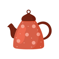 teapot red kitchen