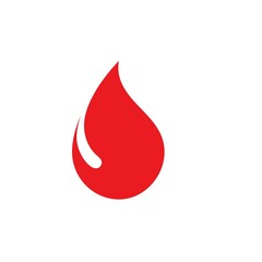 Fototapeta premium Blood illustration logo