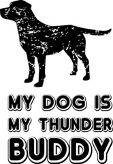 Dog Tshirt and Quotes Design