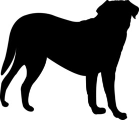 Dog Vector Silhouette