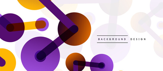 Network concept abstract background. Dots connection. Big data idea. Business template for wallpaper, banner, background or landing