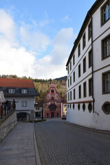 Heilig–Geist–Spitalkirche in füssen, bayern deutschland