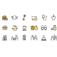 介護関連のアイコンまとめ